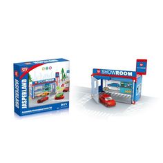 Конструктор Junfa Jusperland, Автосалон , в коробке