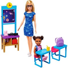 Куклы Barbie Учитель космонавтики с ребенком