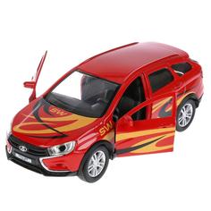 Машина инерционная металлическая Технопарк Lada Vesta Sw Cross Спорт, 12 см
