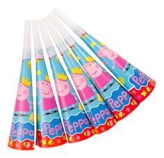 Дудочки Пеппа-принцесса 6 шт Росмэн 28557 Peppa Pig