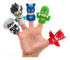 Игровой набор INTERTOY Пальчиковый театр фигурок Герои в масках