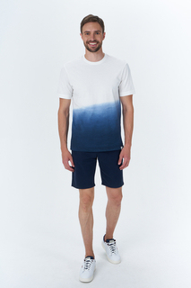 Футболка мужская 22019654 ONLY & SONS синяя 46 RU