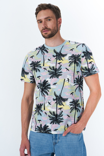 Футболка мужская 22020037 ONLY & SONS серая 52 RU