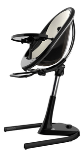 Стульчик для кормления Mima Moon 2G черный/белый