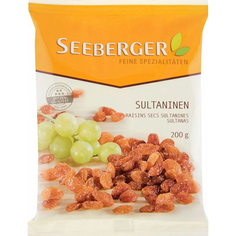 Сухофрукты Seeberger изюм султанский без косточек 200 г