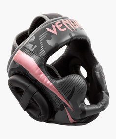 Venum Venum боксерский шлем Elite черный-золотой-розовый