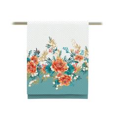 Полотенце рогожка 50х70 "Mia Cara" рис 30230-1 Mellow Тейковский ХБК
