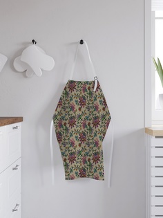 Фартук кухонный регулируемый "Цветочный узор", универсальный размер Joy Arty