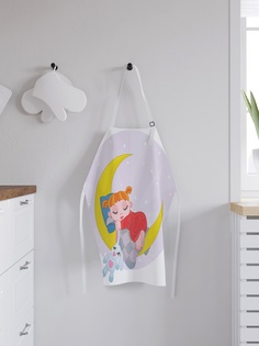 Фартук кухонный регулируемый "Сон на луне", универсальный размер Joy Arty