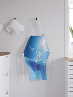 Фартук кухонный регулируемый "В центре волны", универсальный размер Joy Arty