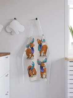 Фартук кухонный регулируемый "Так и прошел день", универсальный размер Joy Arty