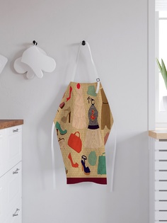 Фартук кухонный регулируемый "Нужные покупки", универсальный размер Joy Arty