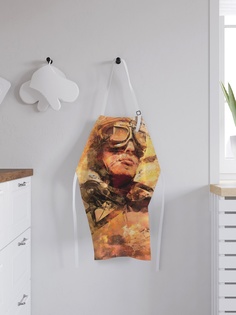 Фартук кухонный регулируемый "Безымянный пилот", универсальный размер Joy Arty