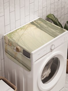 Органайзер "К лесным туманам" на стиральную машину, 45x120 см Ambesonne