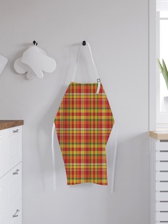 Фартук кухонный регулируемый "Сочетание полос", универсальный размер Joy Arty