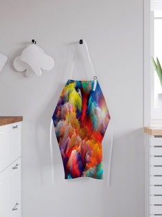 Фартук кухонный регулируемый "Небесная палитра", универсальный размер Joy Arty