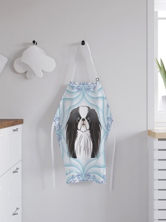 Фартук кухонный регулируемый "Собачья симпатия", универсальный размер Joy Arty