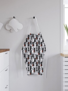 Фартук кухонный регулируемый "Геометрический узор", универсальный размер Joy Arty