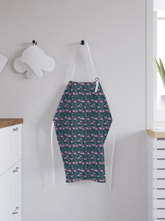 Фартук кухонный регулируемый "Розовый фламинго", универсальный размер Joy Arty