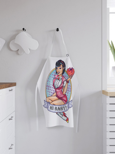 JoyArty Фартук кухонный регулируемый «Яркая валентинка», универсальный размер