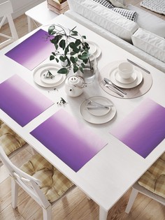 JoyArty Салфетки для сервировки «Фиолетовый градиент» (32х46 см, 4 шт.)