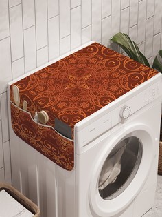 Органайзер "Королевский орнамент" на стиральную машину, 45x120 см Ambesonne