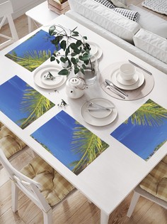 JoyArty Салфетки для сервировки «Виднеется остров» (32х46 см, 4 шт.)