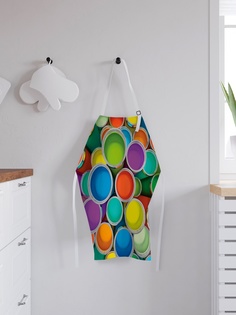 Фартук кухонный регулируемый "Палитра цветов", универсальный размер Joy Arty