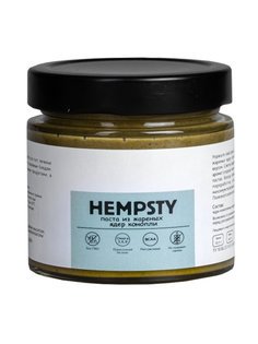 Паста из жареных ядер конопли KONOPLEKTIKA, Hempsty, КЛАССИЧЕСКАЯ, 200 г.