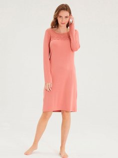 Сорочка женская BlackSpade BS50350 оранжевая XL