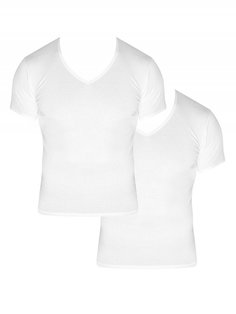 Комплект футболок мужских 1502 Cacharel белых 3XL