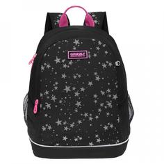 Рюкзак детский Grizzly RG-063-3 школьный черный