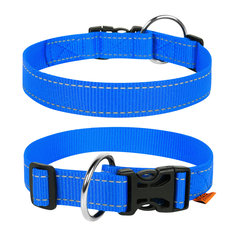 Ошейник для собак Collar DOG EXTREMЕ повседневный, нейлон, синий, обхват шеи 31-49 см