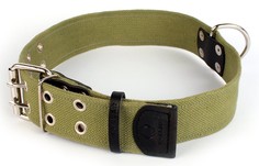 Ошейник для собак Collar повседневный, текстиль, в ассортименте, обхват шеи 58-73 см