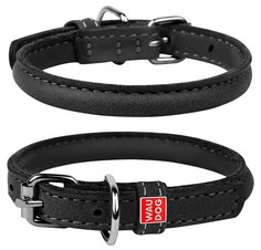 Ошейник для собак Collar Waudog Soft для длинношерстных собак Черный 53-61 см