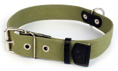 Ошейник для собак Collar повседневный, текстиль, в ассортименте, обхват шеи 51-63 см