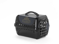 Сумка-переноска для кошек и собак MODERNA Luxurious черный 30x49x32см