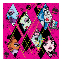 Бумажные салфетки Росмэн monster high двухслойные