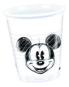 Одноразовые стаканы Гримасы Микки Procos S.A. 200 мл 25 штук