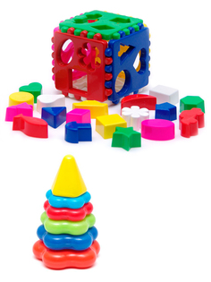 Развивающие игрушки для малышей 40-0010+40-0046 Carolina Toys