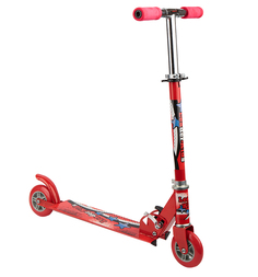 Самокат двухколесный "Leader kids LK-6039", красный