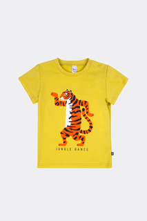 Базовая футболка с принтом Bossa Nova Желтый 74 259Л21-161