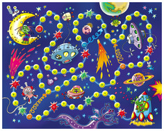 Семейная настольная игра Десятое Королевство Космические приключения 00292ДК