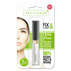 Гель для бровей и ресниц в блистере ART-VISAGE "ORGANIC"