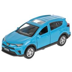 Машина металлическая инерционная Технопарк Toyota Rav4 синяя, 12 см