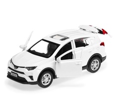 Машина инерционная Технопарк TOYOTA RAV4 металлическая 12 см