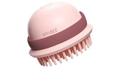Антистатическая массажная расческа Xiaomi Kribee Electric Massage Comb Pink