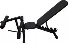 Универсальная скамья регулируемая Sportlim Orion Lite Black + Керл для ног