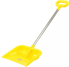 Лопата №21, алюминиевый черенок, с ручкой, цвет желтый Wader 39668