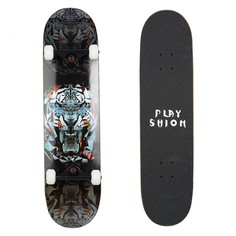 Скейтборд Playshion 80 x 20,3 см Beast Тигр